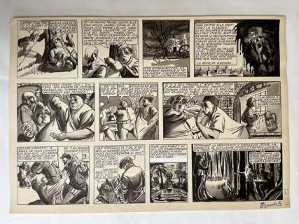 Craenhals, François - 1 Original page - La Légende de Thyl Ulenspiegel p.6 - 1949 | Catawiki