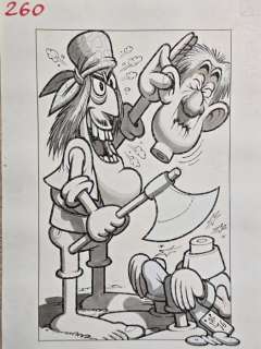 Jacovitti, Benito - 1 Original drawing - Il Salgarone | Catawiki