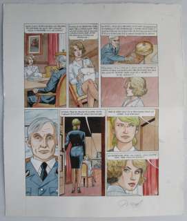 Renaud - 1 Original colour page - D’Encre et de sang - 2014 | Catawiki