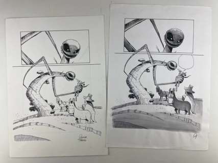 Toffolo, Davide - 2 Original page - Fregoli - 1998