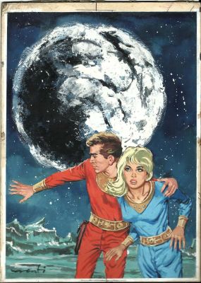 Rafael Cortiella | Original cover: Science fiction – La Cosa – Cortiella | Origin Of Comics