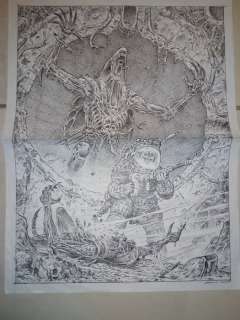 Comolo, Giorgio - 1 Original drawing - Aliens | Catawiki