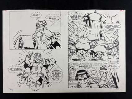 Magnus & Romanini - 1 Original page - La Compagnia della Forca - La Traversata Maledetta | Catawiki