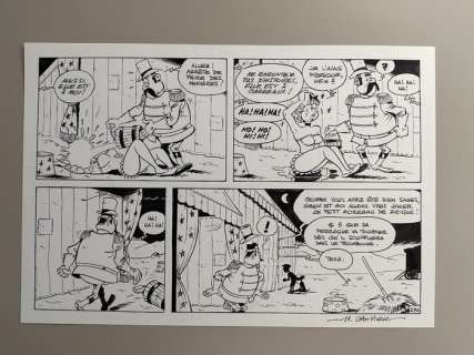 Janvier, Michel - 1 Original page - Rataplan - Le Clown - 1993 | Catawiki