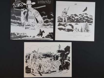 Civitelli, Fabio - 1 Original drawing - Tex - La Valle Segreta + Volume e Grafica - 2005 | Catawiki