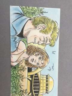 Paape, Eddy | original colour drawing  - " Lus Orient" for a bookmark | Catawiki