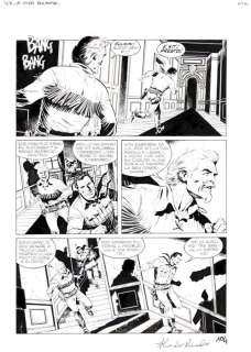 Piccinelli, Alessandro - 2 Original page - Tex #650 - "I misteri di villa Diago" - 2014 | Catawiki