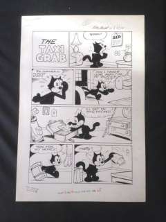 Messmer, Otto | Original plate - Felix the Cat  - Felix Nr. 25  - (1949) | Catawiki