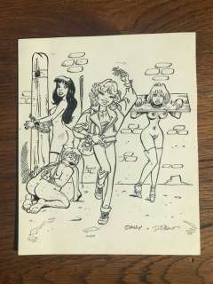 Dany / Di Sano - 1 Original drawing - Je pars avec les clés.. | Catawiki