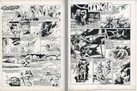 Le Guen, Pierre - 2 Original page - Tangor - 1947 | Catawiki