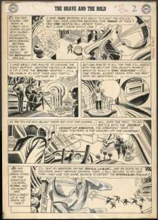 Sekowsky, Mike - BRAVE AND THE BOLD, THE (1955-83) #29 Interior Page | ComicConnect