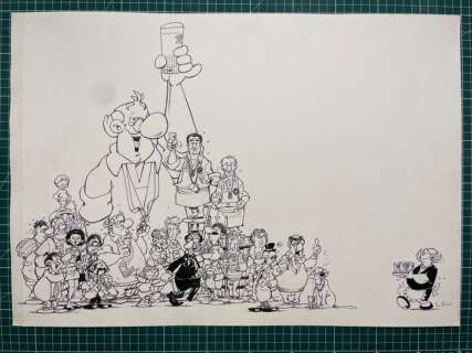 Carpentier, Louis-Michel - 1 Original drawing - Poje | Catawiki