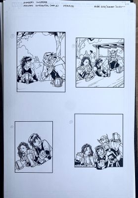 Alba Glez, Walden Wong | Avengers Unlimited Asguard Confidential (part II) panels 29-32 | Walden Wong