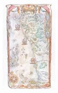 Baerald, Francesca - 1 Original drawing - The sword coast - 2024 | Catawiki