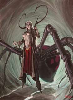 Jula, Andrea - 1 Original colour drawing - Lolth | Catawiki