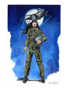 Formosa, Gil - 1 Original colour drawing - Buck Danny - Lady X - Recréation du 4ème de couverture | Catawiki