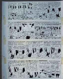 Pom - 1 Original page - Piet Pienter en Bert Bibber - Buldaarse Rhapsodie - 1958 | Catawiki