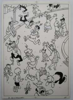 Nys, Jef - 1 Original drawing - Jommeke 56 - De vruchtenmakers | Catawiki