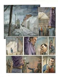 Berlion, Olivier - 1 Original colour page - Agata T1 - Le Syndicat du crime - 2018 | Catawiki