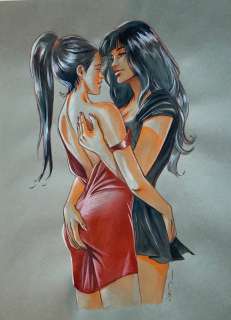 Jim - 1 Original colour drawing - Une Nuit à Rome - Marie & Zoe - 2024 | Catawiki