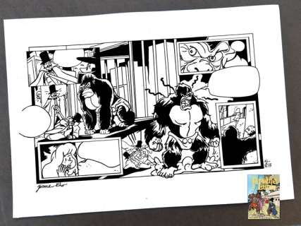 Eho, Jérôme - 1 Original page - Arsène Lupin - Opgepakt ! - 2025 | Catawiki