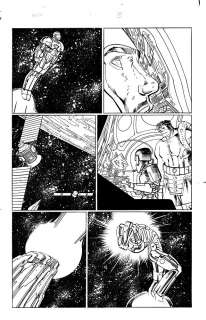 John Romita Jr. - Pencils By John Romita, Jr., Inks By Klaus Janson | WORLD WAR HULK Issue # 1 - page # 17 (Splash) | The Artist’s Choice