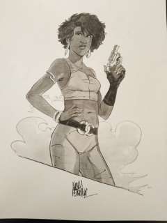 Petrimaux, Nicolas - 1 Original drawing - Il faut flinguer Ramirez - Dakota