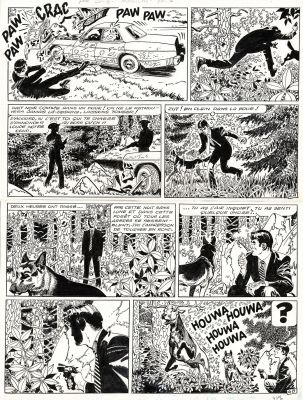 Piroton | Lot 414 - Jess Long, Marilyn, planche originale à l’encre de chine. | Septimus