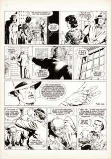 Mitton, Jean-Yves - 1 Original page - De Silence et de Sang T6 - Omerta - 1992 | Catawiki