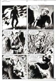 Dotti, Maurizio - 4 Original page - Dampyr #33 - "Sotto il vulcano" - 2002 | Catawiki