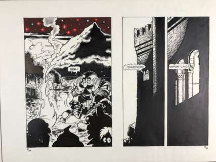 Magnus & Romanini  - 2 Original page - La Compagnia della Forca: Il Rapimento di Annalisa - 1977 | Catawiki