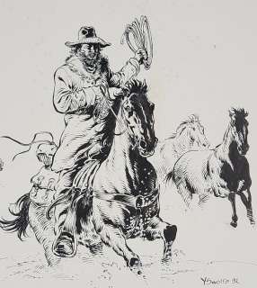 Swolfs, Yves - 1 Original drawing - Durango - 1992 | Catawiki