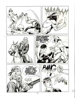 Diso, Roberto - 3 Original page - Mister No #106 - "Il marchio dell’assassino" - 1984 | Catawiki