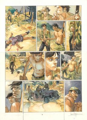 Emmanuel Lepage | Muchacho, Tome 2, Planche originale n°31 | Daniel Maghen