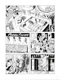 Bonazzi, Germano - 3 Original page - Nathan Never Gigante #10 - "I ribelli di marte" - 2000 | Catawiki