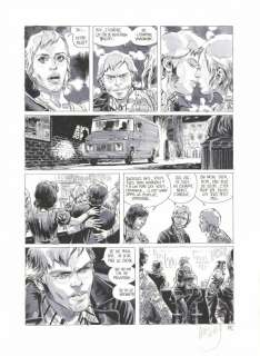 Sébastien Goethals - Planche originale n°82 - La Patrie des frères Werner