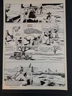 Micheluzzi, Attilio - 1 Original page - Il Sergente Gandhi | Catawiki