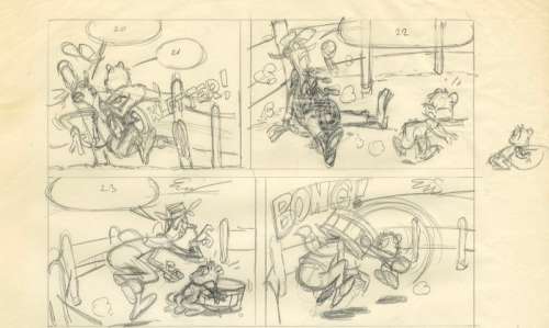 Marten Toonder Studio’s (Jan van Haasteren) - 1 Original preliminary page - Polletje Pluim (begin jaren 1970) | Catawiki