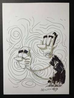 Zerocalcare - 1 Original drawing - Free Ink Festival - 2024 | Catawiki