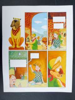 Revel, Sandrine - 1 Original colour page - Diablo, un drôle d’ange gardien | Catawiki