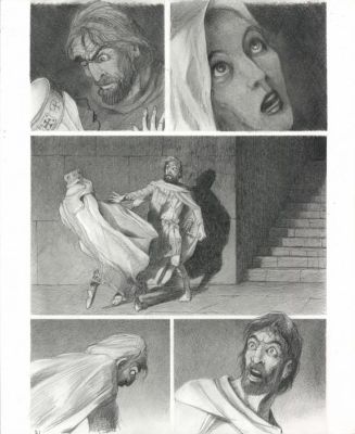 Paul & Gaëtan Brizzi | Planche originale n° 021 - Macbeth | Daniel Maghen