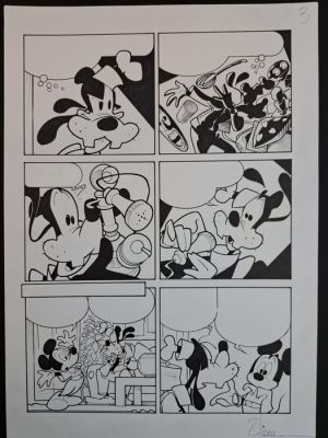 Vian, Roberto - 1 Original page - Topolino e il Ritorno degli Acchiappafantasmi | Catawiki