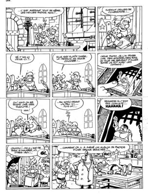 Turk et De Groot, Bob - 1 Original page - Robin Dubois - # 13 - 1986