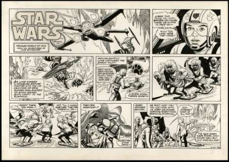 Manning, Russ - STAR WARS SUNDAY #68 Sunday Strip | ComicConnect