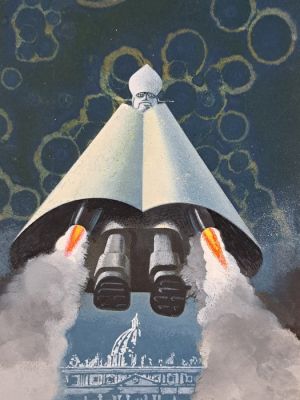 Thole, Silverberg - 1 Original cover - Buone Notizie dal Vaticano - 1979 | Catawiki