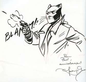 Guarnido | Blacksad 2 (eo 2003, avec 4 ex-libris n°/s)… | Millon