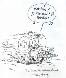 Maury | Les Schtroumpfs 18 (ré 2003) agrémenté d’une… | Millon