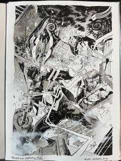 Continue Shopping | MILES MORALES SPIDER-MAN #36 FEDERICO VICENTINI COVER ART | Scott’s Collectables