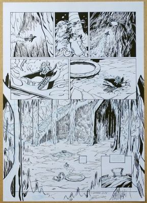 Corentin Longrée - 1 Original drawing - Boldhür - Planche originale | Catawiki