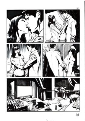 Mari, Nicola - 1 Original page - Dylan Dog #317 - "L’impostore" - 2015 | Catawiki